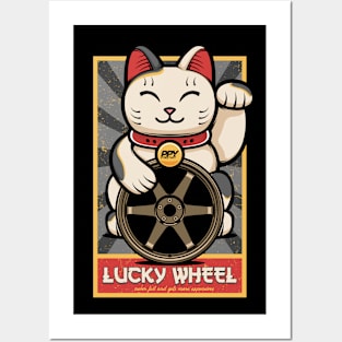 Lucky Wheel - PAPAYA STREETART Posters and Art